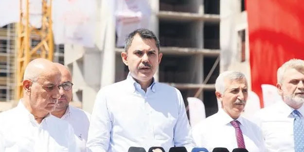 Murat kurum müjdeyi duyurdu! Ebrar Sitesi’ni yıl sonunda bitireceğiz