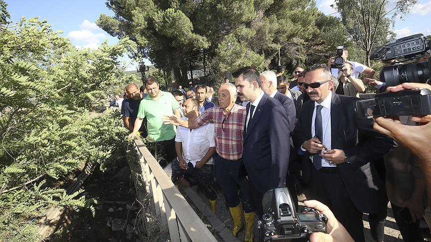 Bakan Murat Kurum, Ordu'da incelemelerde bulundu