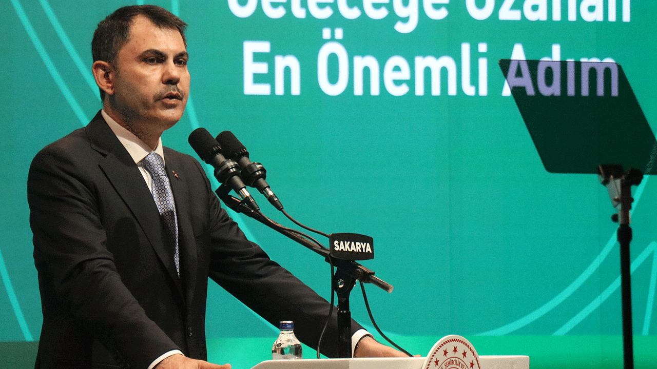 Bakan Murat Kurum Türkiye'ye ilan etti: Ulusal depozito yönetim sistemine başlıyoruz