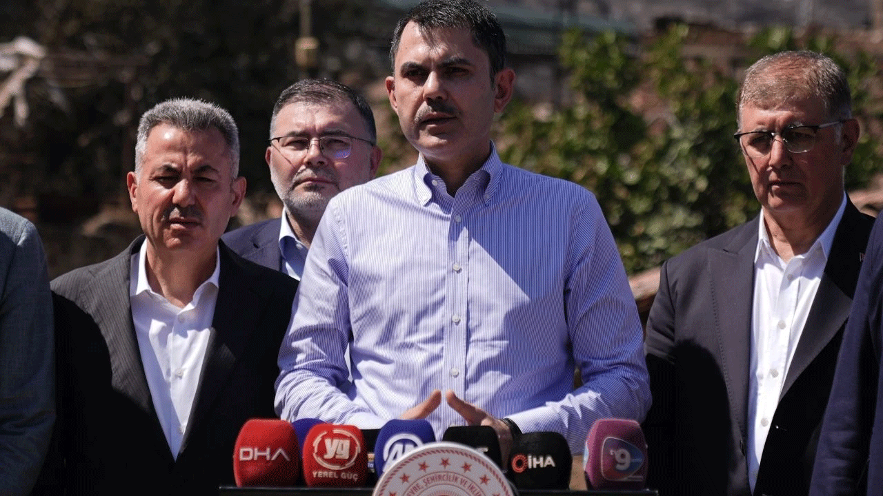 Bakan Murat Kurum yangın bölgesinde! Devlet vatandaşın zararını karşılayacak