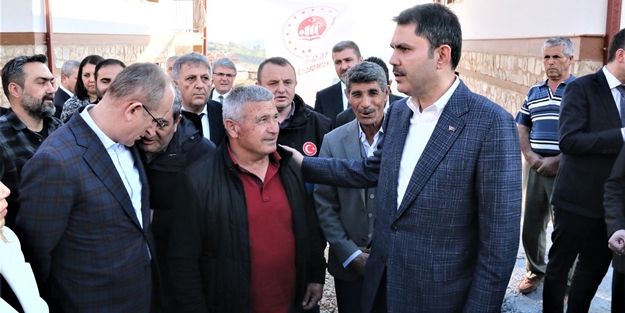 Bakan Murat Kurum’dan mahalle muhtarına "cami lojmanı" sözü