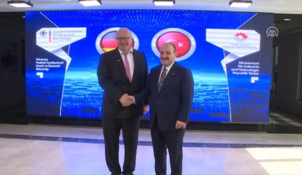 Bakan Mustafa Varank, Alman Bakan Altmaier ile görüştü