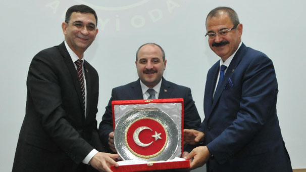 Bakan Mustafa Varank, Gaziantepli sanayiciler ile buluştu