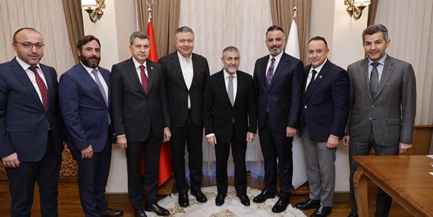 Bakan Nebati, İTHİB üyeleriyle görüştü