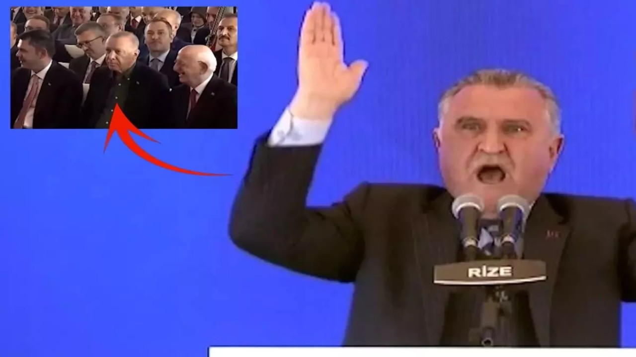 Bakan Osman Aşkın Bak’ın konuşması olay oldu! Bir anda yükselince Erdoğan da şaşırdı