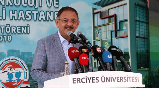Bakan Özhaseki: Kayseri Şehir Hastanesi 5 yıldızlı oteller kadar lüks