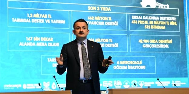 Bakan Pakdemirli açıkladı: Böyle bir büyüme hiçbir sene yok
