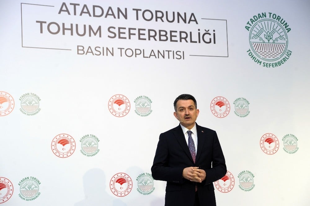 Bakan Pakdemirli: “Cumhuriyet tarihinin en kapsamlı yerli tohum seferberliğini başlatıyoruz” 