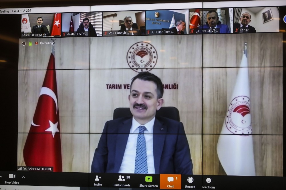 Bakan Pakdemirli Konya tarımı için müjdeler verdi 