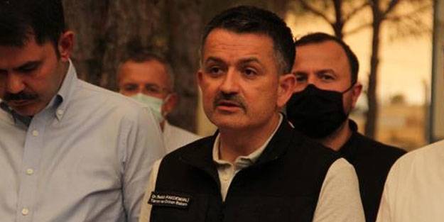 Bakan Pakdemirli yangınlarla ilgili son durumu açıkladı