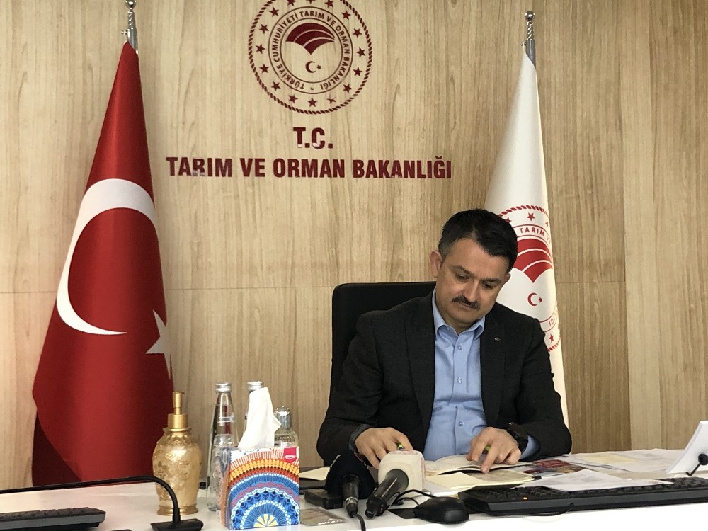 Bakan Pakdemirli’den çiftçiye 