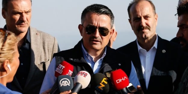 Bakan Pakdemirli'den uçak açıklaması