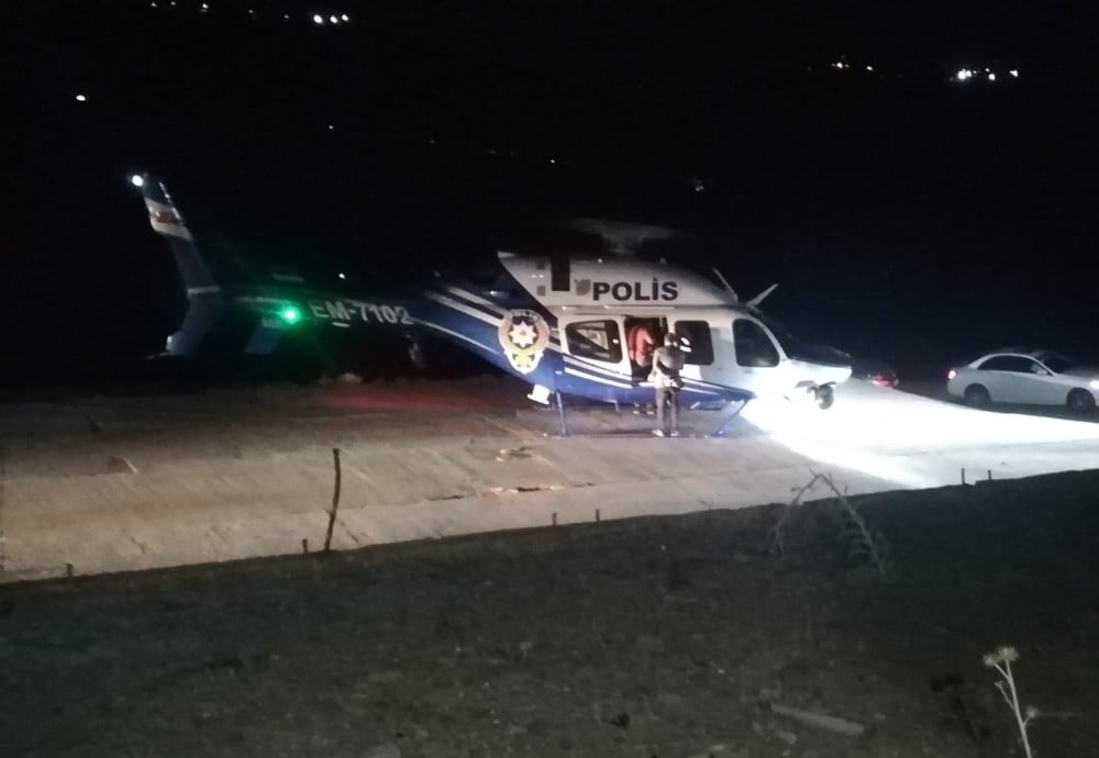 Bakan Paktemirli’den yangın noktalarına gece saatlerinde helikopterli denetim 