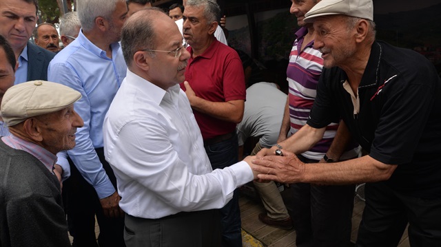 Bakan Recep Akdağ sel bölgesinde