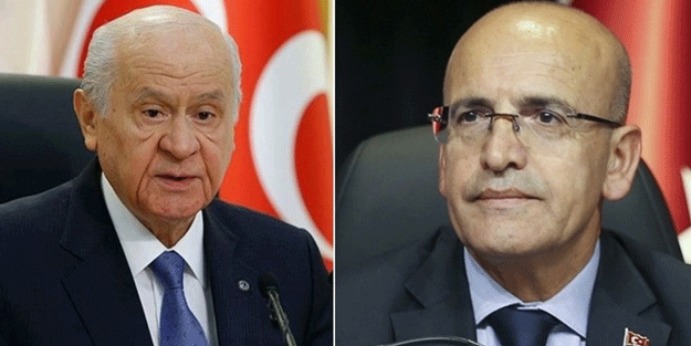 Bakan Şimşek'ten Bahçeli açıklaması