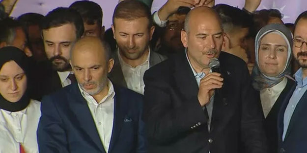 Bakan Soylu: Ayasofya'nın minaresi gibi başınız dik olsun