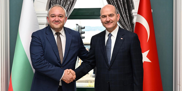 Bakan Soylu Bulgar mevkidaşıyla görüştü