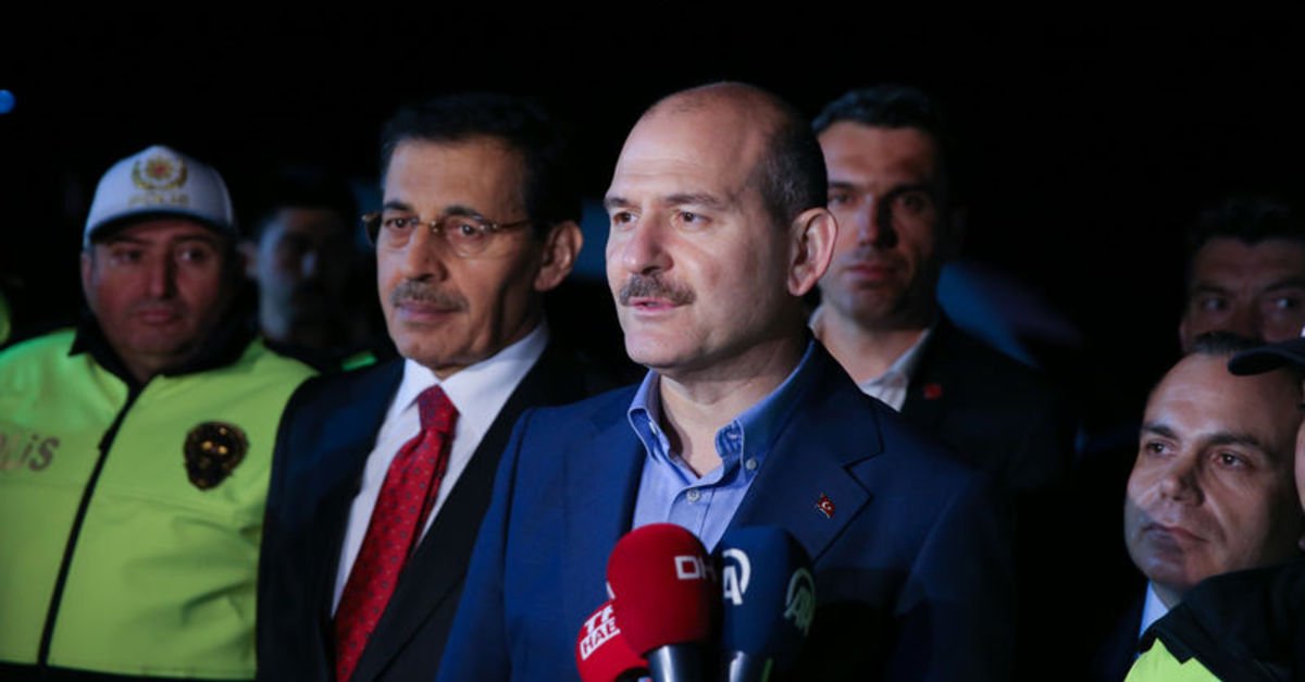 Bakan Soylu çalışmaları denetledi... Bayramda beklenen hedefi açıkladı