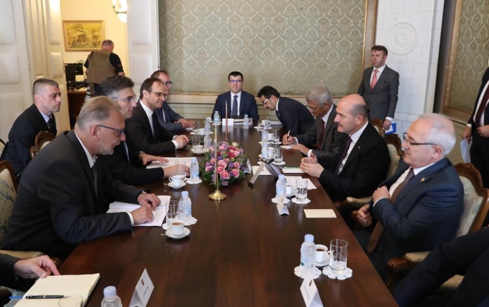 Bakan Soylu Hırvatistan’da 