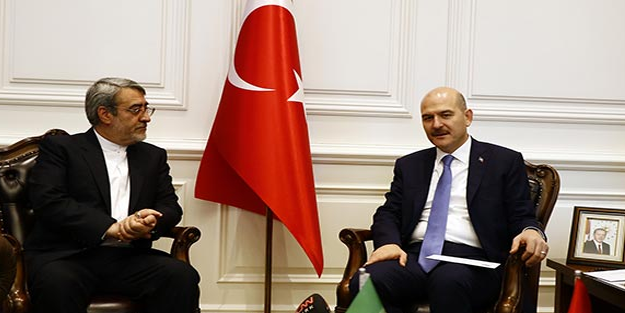 Bakan soylu, İranlı mevkidaşıyla bir araya geldi