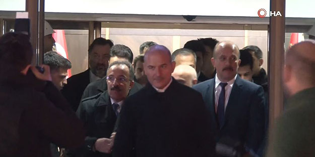 Bakan Soylu İstanbul Emniyet Müdürlüğü’ne gitti