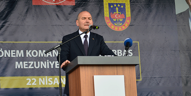 Bakan Soylu, Karabük'te jandarma komando mezuniyet töreninde konuştu: