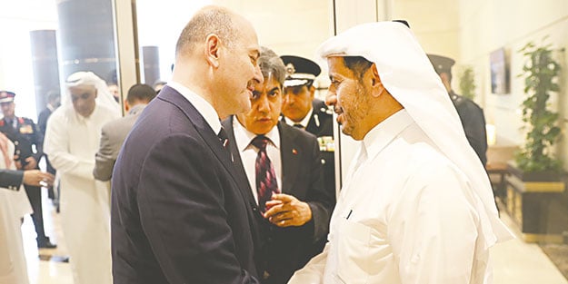 Bakan Soylu Katar’da polis mezuniyet törenine katıldı
