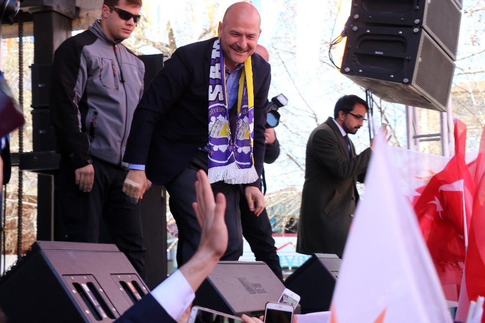 Bakan Soylu: “Kim ülkemizin üzerinde ameliyat yapmaya, başka bir elbise giydirmeye çalışırsa, kimseye fırsat vermeyiz” 