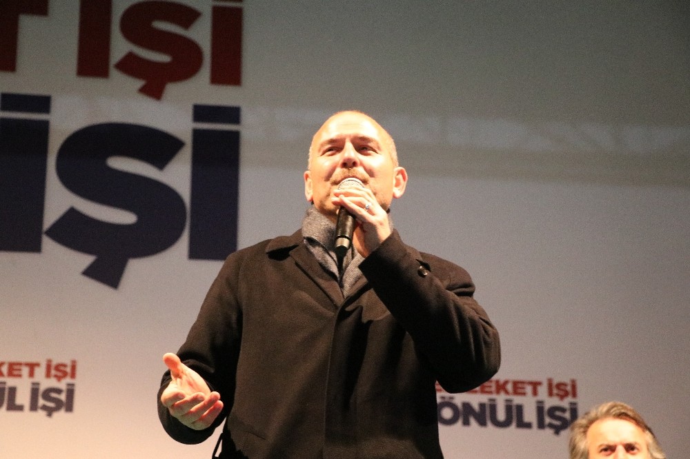 Bakan Soylu: “On yıllardır sevincimizi hep kursağımıza tıkamak istediler” 