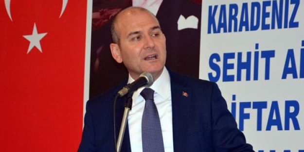 Bakan Soylu gözyaşlarını tutamadı