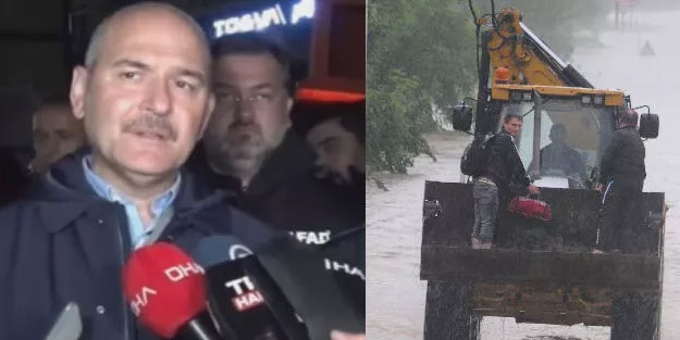 Bakan Soylu sel bölgesinde: En az zararla atlatmak için çalışıyoruz