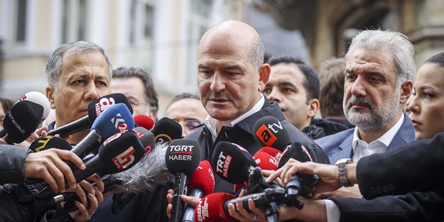 Bakan Soylu Taksim saldırısının kaynağını açıkladı