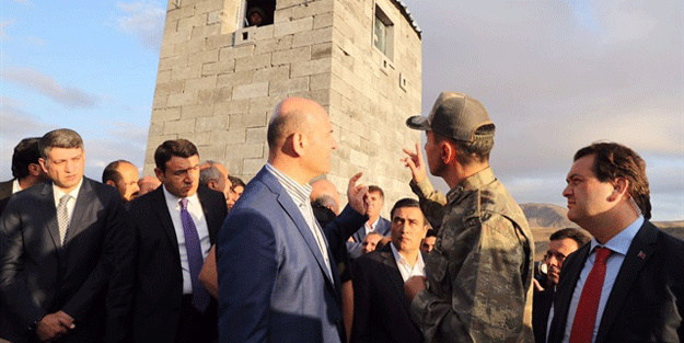 Bakan Soylu Tendürek'e çıktı