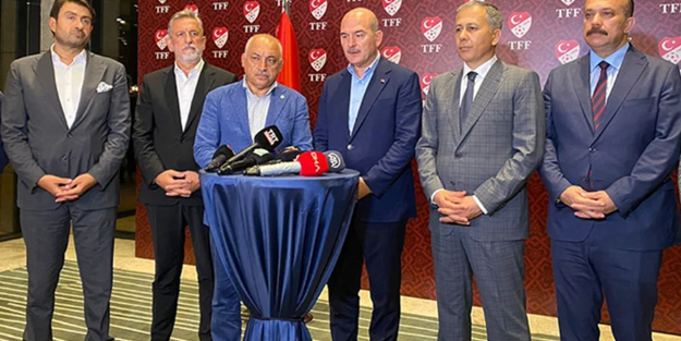 Bakan Soylu TFF binasına saldırının detaylarını anlattı!