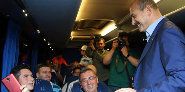 Bakan Soylu trafik kontrolüne çıktı!