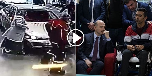 Bakan Soylu'dan darbedilen gazilere ziyaret