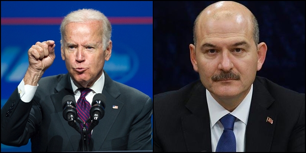 Bakan Soylu'dan Joe Biden'a anladığı dilden tepki!