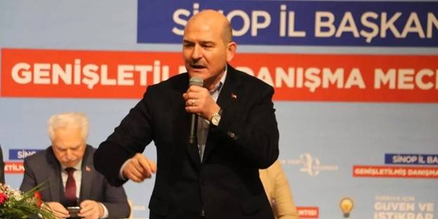Bakan Soylu'dan sert çıkış: Kafasına ters giydiririz