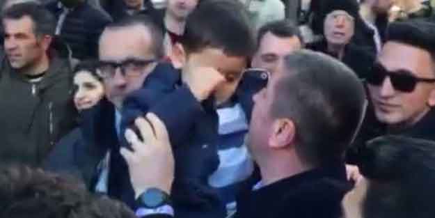 Bakan Soylu'nun korumaları küçük çocuğu kurtardı