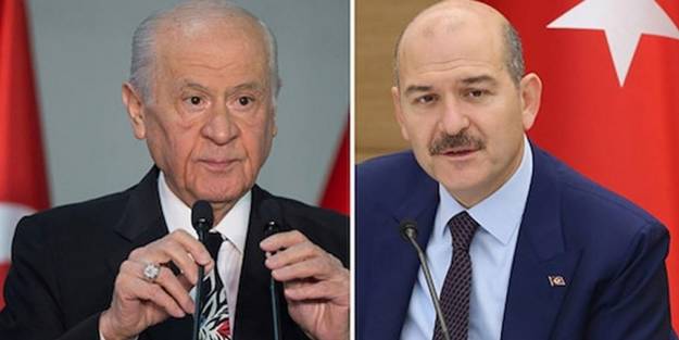 Bakan Süleyman Soylu'dan Devlet Bahçeli'ye teşekkür