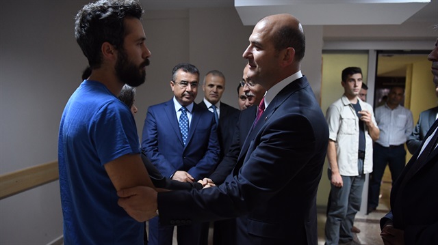 Bakan Süleyman Soylu'dan ilk ziyaret