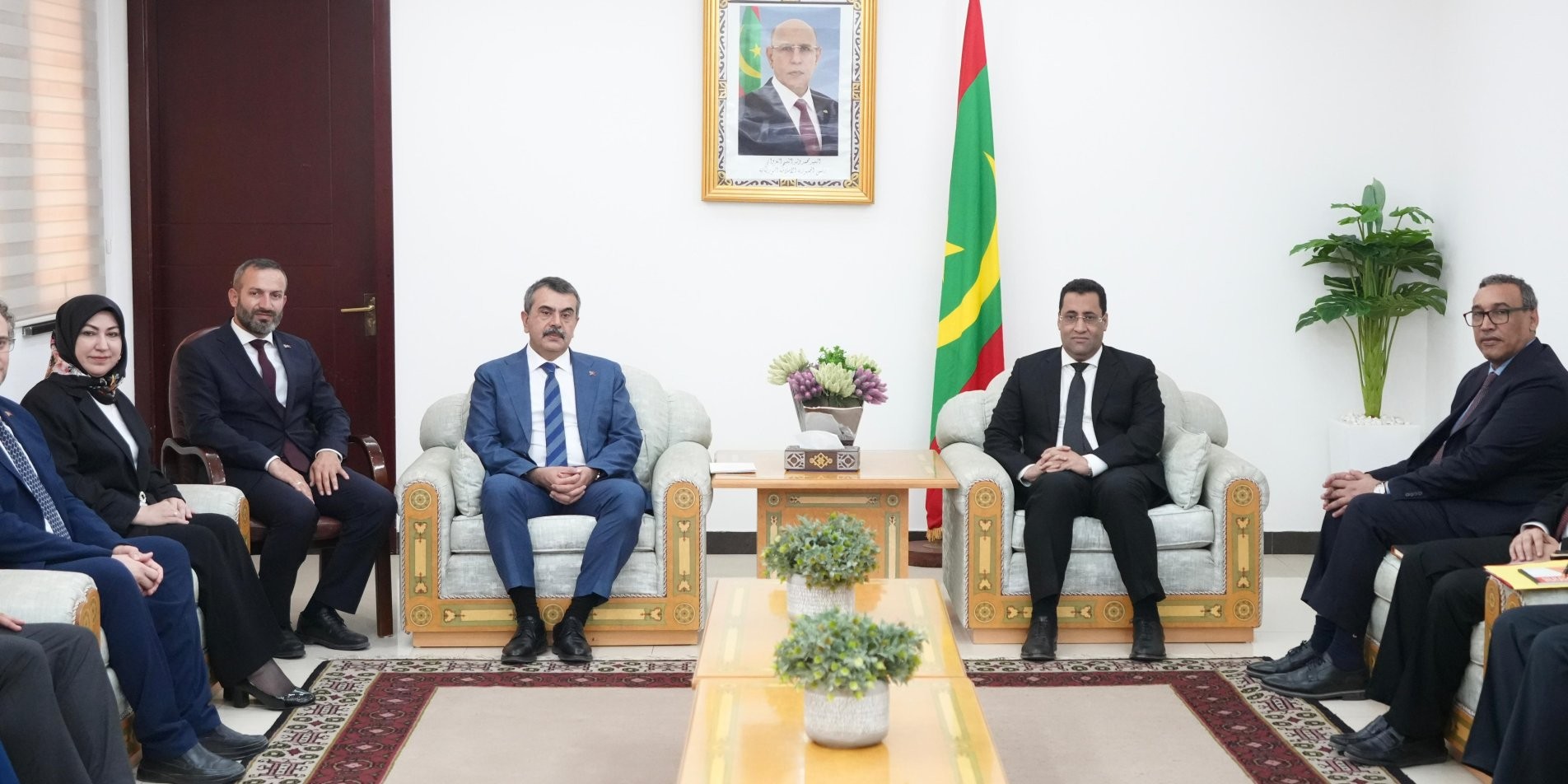 Bakan Tekin, Moritanya Başbakanı Djay ile görüştü