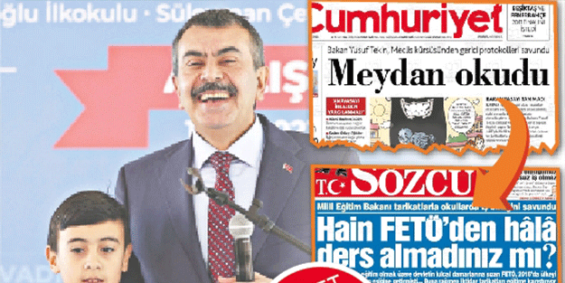 Bakan Tekin’in İslami STK’lara saldıran zillete verdiği cevap, seküler yobazları kudurttu