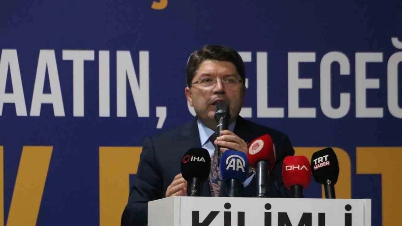 Bakan Tunç: 'Bu millet, 22 yıldır Erdoğan'dan ve AK Parti'den eser ürettiği için vazgeçmiyor!
