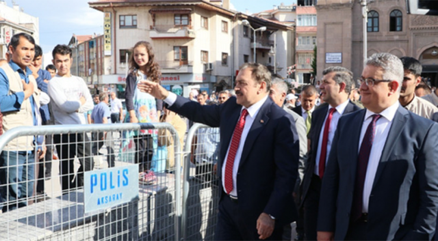 Bakan Veysel Eroğlu Aksaray’da 51 milyon TL’lik projelerin temelini attı