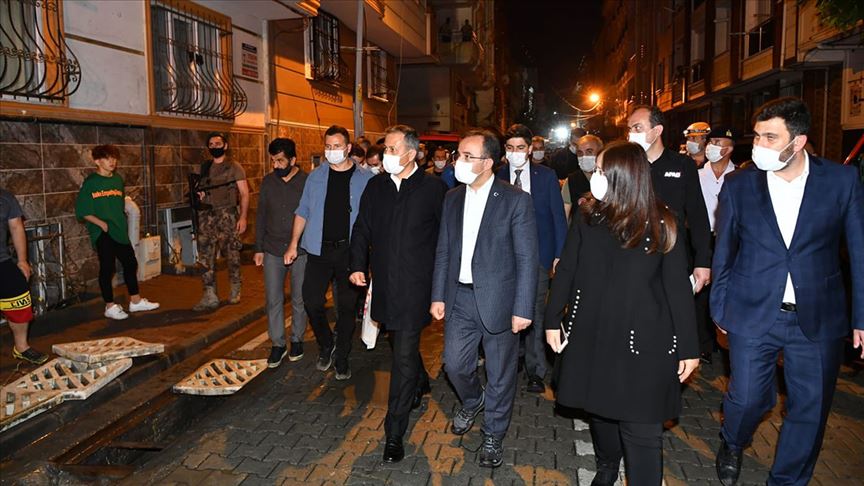 Bakan Yardımcıları Çataklı ve Varank, Esenyurt'ta incelemelerde bulundu