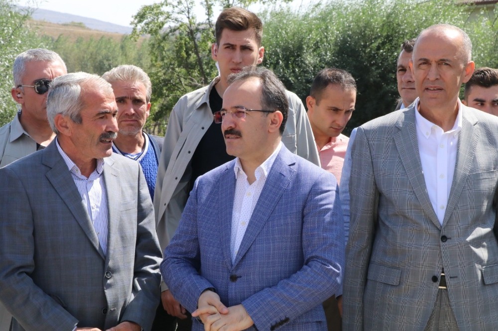 Bakan Yardımcısı Çataklı, deprem bölgesinde incelemelerde bulundu 
