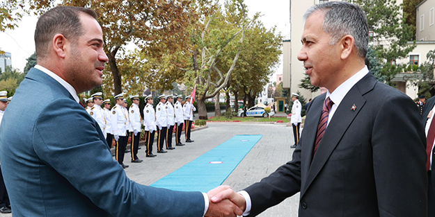Bakan Yerlikaya, Bulgar mevkidaşı ile bir araya geldi