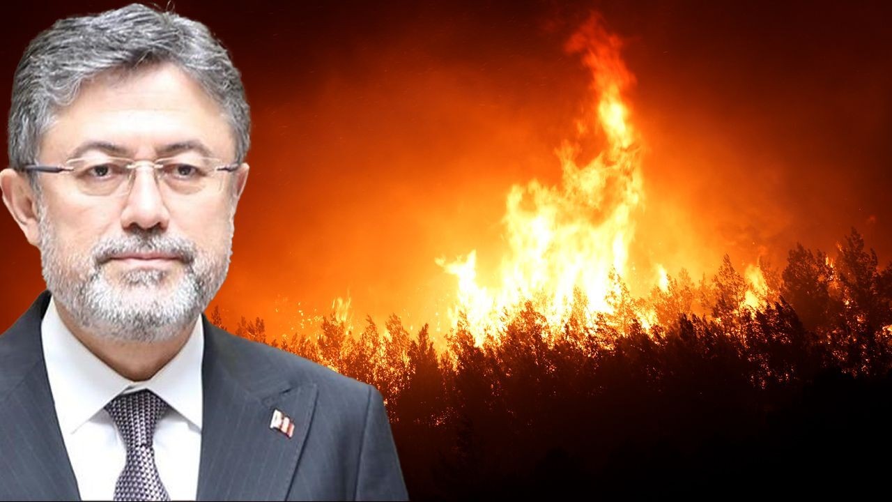 Bakan Yumaklı orman yangınlarına ilişkin güzel haberi açıkladı: Tamamen kontrol altında!