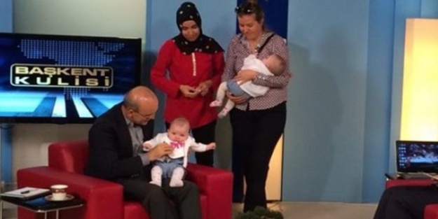 Bakan'a canlı yayında büyük sürpriz